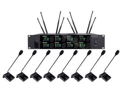 Bezdrátový konferenční systém pro zastupitelstvo - W515RC